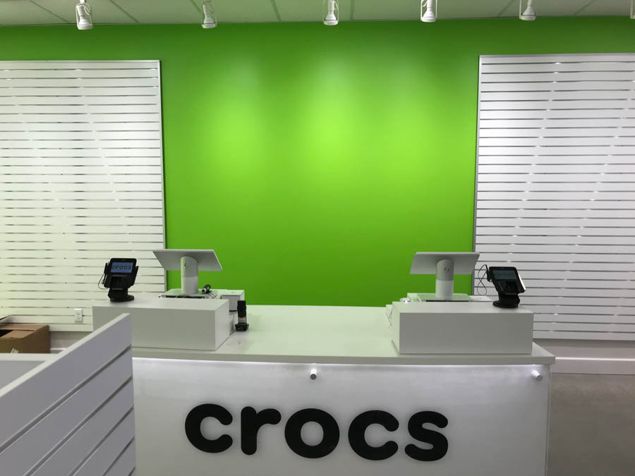 Crocs Store Register